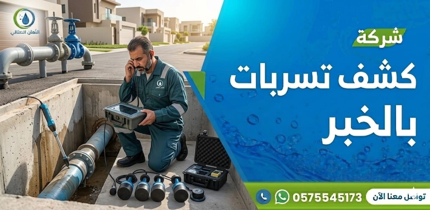 شركة كشف تسربات المياه بالخبر
