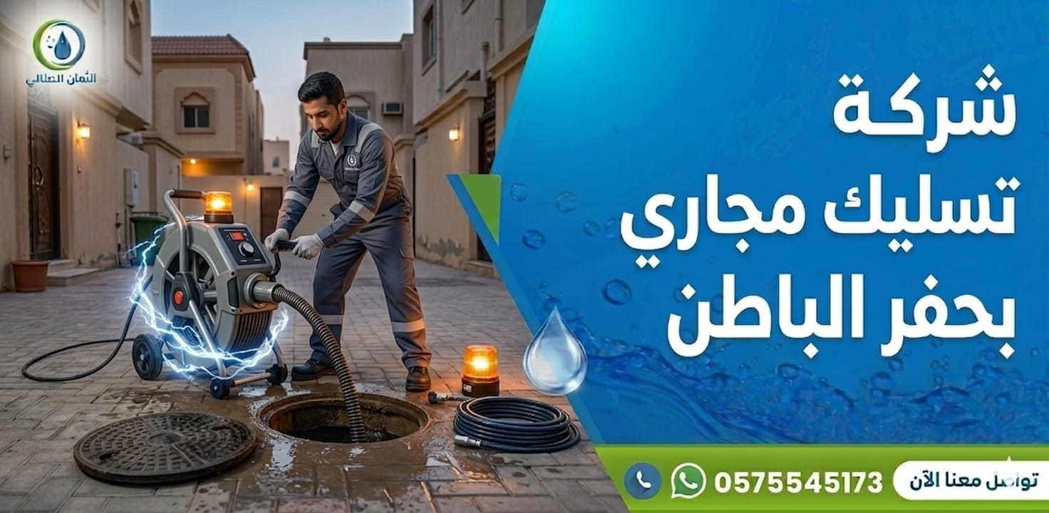 شركة تسليك مجاري بالسوستة الكهربائية